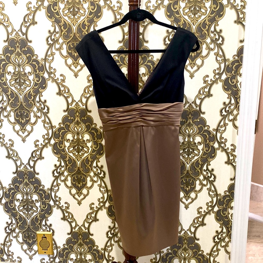 A elegant cocktail dress fully lined and absolutely gorgeous !